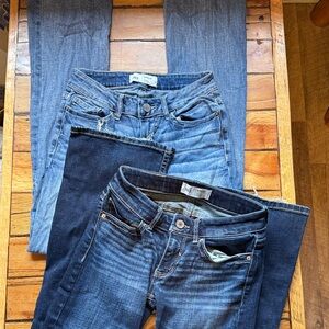 BKE Stella Slim Fit Low Rise Boot Cut - Set of TWO size 24x33.5